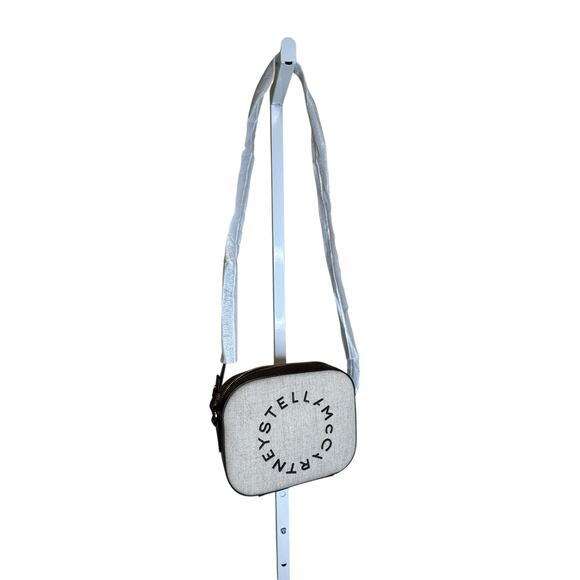 Stella McCartney NWT Logo Eco Canvas Camera Bag in Beige - Picture 3 of 16